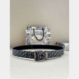 Christian Dior Micro Dior Oblique Jacquard belt 35mm