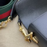 Fake Gucci Horsebit 1955 small black 658574 bag