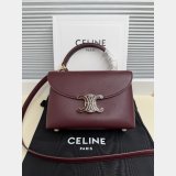 TEEN NINO BAG IN SMOOTH SATINATED CALFSKIN WITH ENAMEL CLOSURE