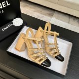 CC 26 Shiny Lambskin Slingbacks