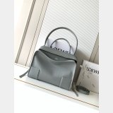 Large Loewe  Amazona 180 bag in croco calfskin