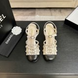 CC 26 Shiny Lambskin Slingbacks