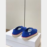 Celine ALAN SNEAKER IN CANVAS AND SUEDE CALFSKIN
