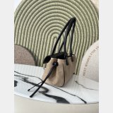 2026 CC Small Shopping Bag AS6288 SUEDE/denim
