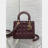 Fashion Christian Dior Lady lambskin 24CM Bag