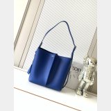 Medium Bilbao bucket in soft calfskin and suede