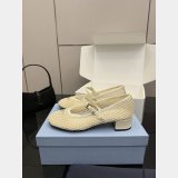 Prada Mesh Fabric Ballerina