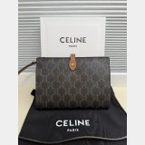 SMALL NOTE BOOK IN triomphe canvas AND NATURAL CALFSKIN