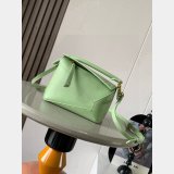 Top Mini Cheap Loewe Puzzle Bag In Classic Calfskin 18cm