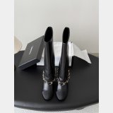 CC 25K Chain-detail knight boots