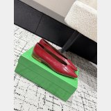 Bottega Veneta Marsell pointed-toe Leather Ballerina Shoes