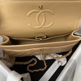TOP CC Classical Flap 1112 Lambskin Handbags 25cm