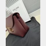TEEN NINO BAG IN SMOOTH SATINATED CALFSKIN WITH ENAMEL CLOSURE