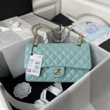 TOP CC Flap 1112 Caviar leather Handbags 25CM