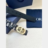 AAA Christian Dior Icon Canvas Belt 35mm