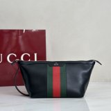 Gucci Luxury 875159 Small GG Toiletry Case With Web Bag