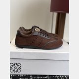 Loewe women Flow Runner suede sneakers