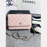 Top Quality WOC CHAIN BAG Lambskin 19CM Handbag