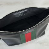Gucci Luxury 875159 Small GG Toiletry Case With Web Bag