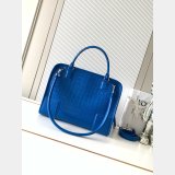 Large Loewe  Amazona 180 bag in croco calfskin