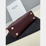 TEEN NINO BAG IN SMOOTH SATINATED CALFSKIN WITH ENAMEL CLOSURE