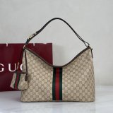 Gucci High Quality A008NS Large Shoulder With Web Tote Bag