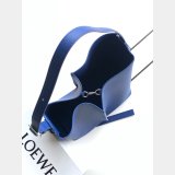 Medium Bilbao bucket in soft calfskin and suede