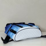 Top Quality 792080 Gucci Chroma Large Backpack Gradient Blue Bag
