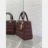 Fashion Christian Dior Lady lambskin 24CM Bag