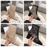 TOP Dior Naughtily-D Heeled Ankle Boot