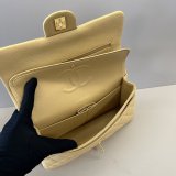 AAA+ Quality CC FLAP Handbag 25cm Caviar Leather