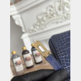 Best Hermes 25CM Croco Vein birkin Bag