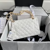 TOP CC Flap 1112 Caviar leather 25cm Handbags
