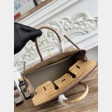 Top Hermes 25CM Croco Vein birkin Bag