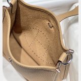 Best Hermes Mini 17CM Evelyne Bag Togo Leather