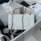 TOP CC Classical Flap 1112 Caviar leather Handbags 25cm