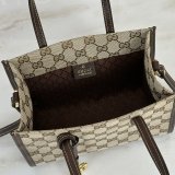 Gucci A006WK Small Tote A006WK Double G Charm Bag