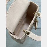 Perfect Inspired DIOR lady lambskin 20CM HANDBAG