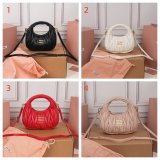 MIU MIU Wander matelasse nappa leather hobo mini-bag