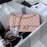 TOP CC Flap 1112 Caviar leather Handbags 25CM