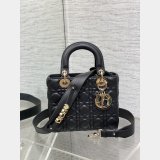 Perfect Inspired DIOR lady lambskin 20CM HANDBAG