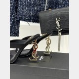 Saint Lauren OPYUM mules in satin crepe