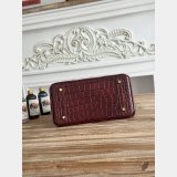 Luxury Hermes 25CM Croco Vein birkin Bag