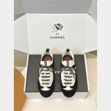 CC Velvet Calfskin & Mixed Fibers Sneakers