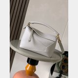 Top loewe In grained leather Puzzle Bag 24CM