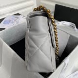 Top CC 19 Bags 2021 Light Grey 30CM