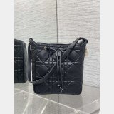 Christian Dior D-Motion Bucket 1025 & 1026 Silver/Gold Bag