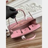 Best Hermes 25CM Croco Vein birkin Bag