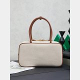 MIU MIU Beau canvas and leather bag 5BB172