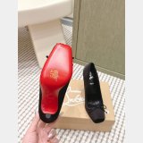 Christian Louboutin Cassia Nodo 100 mm Pumps Canvas